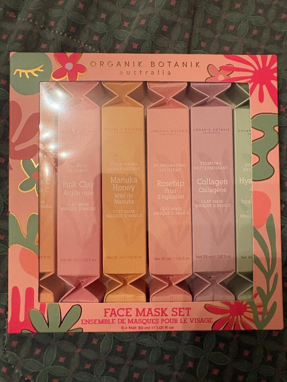 Organik Botanik Australia Face Mask Set